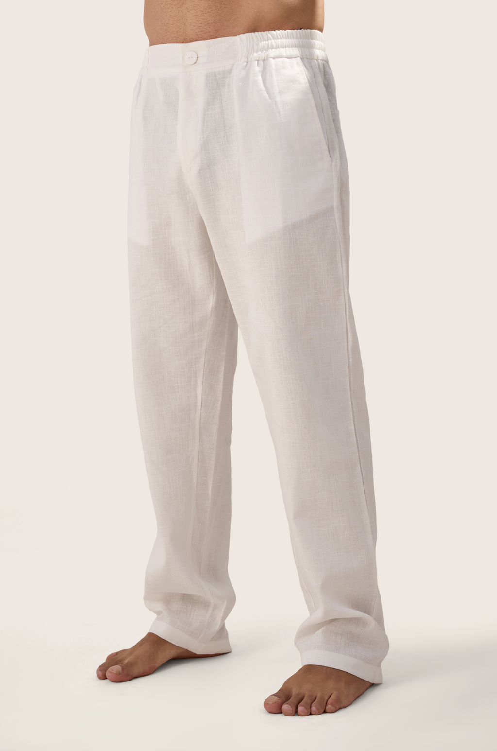 Linen Pants in White