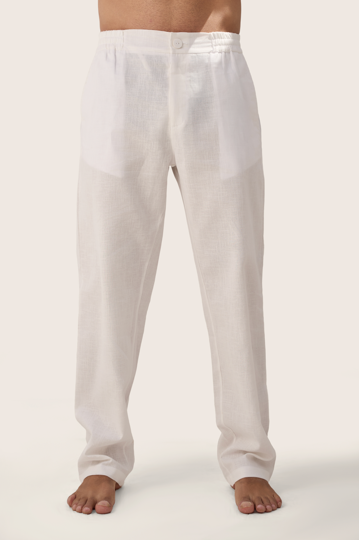 Linen Pants in White